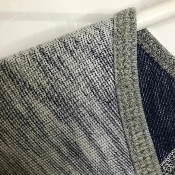 Joe Fresh Shirt 3/4 Sleeves Grey Size Extra Small - Picture 11 of 16